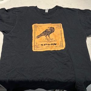 Black t shirt - Spoon (the band)